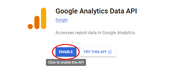enable data api