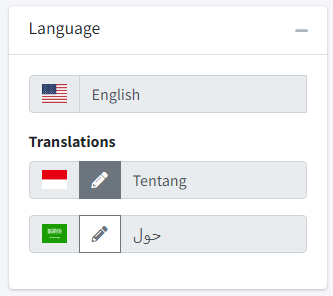 edit translation button