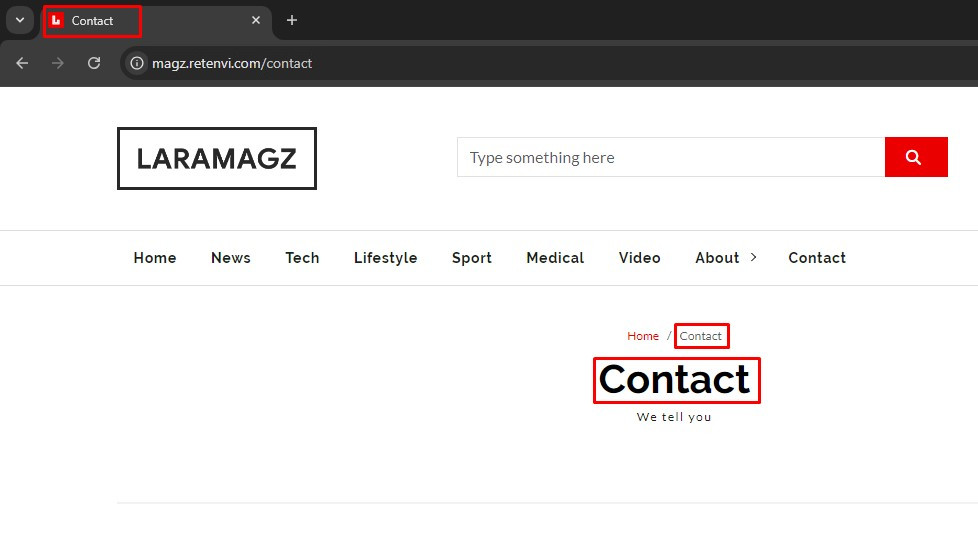 title contact